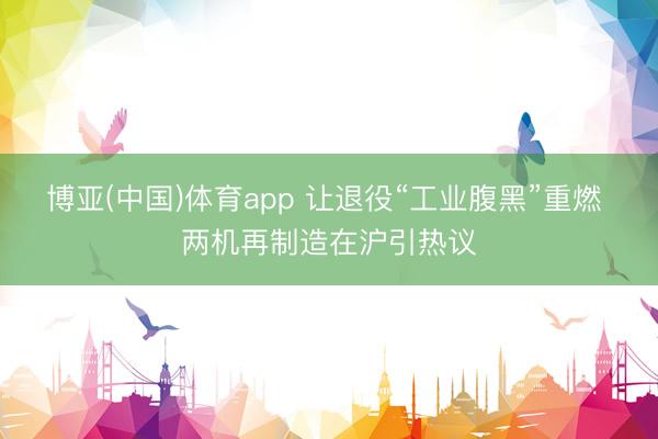 博亚(中国)体育app 让退役“工业腹黑”重燃 两机再制造在沪引热议